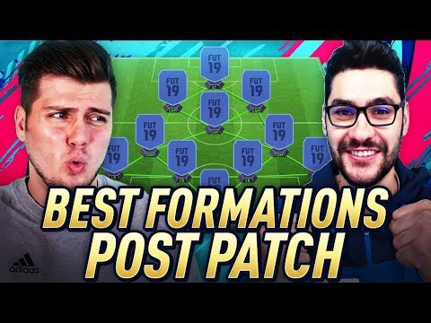 TOP 5  BEST FORMATIONS IN FIFA 19 POST PATCH