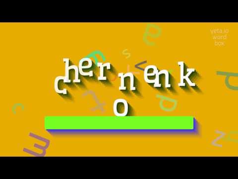 How to say "chernenko"! (High Quality Voices)