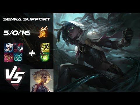 SUPPORT Senna vs Rell - EU Challenger Patch 25.S1.2