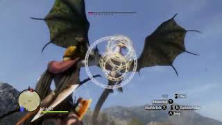 Dragons Dogma - Magic Archer Vs 4 Dragons Challenge