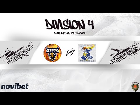 Atlasbasket - Division 4 - 12th Round - DE TROI BISONS vs COLDnSTEAK WARRIORS