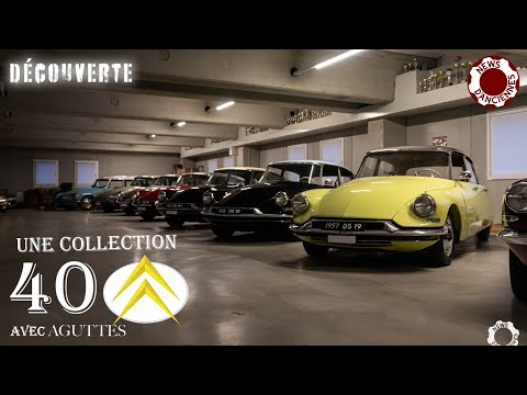 Découverte : une Collection de 40 Citroën Anciennes
