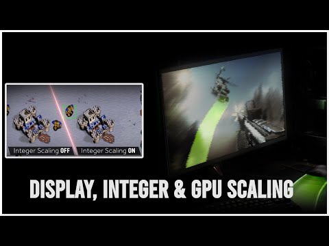 Display Scaling VS Integer Scaling (Boost FPS With Sharper Image)