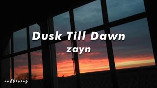 Download lagu Dusk Till Dawn - Zayn [ Solo Version - Without SIA ] | Lyrics mp3