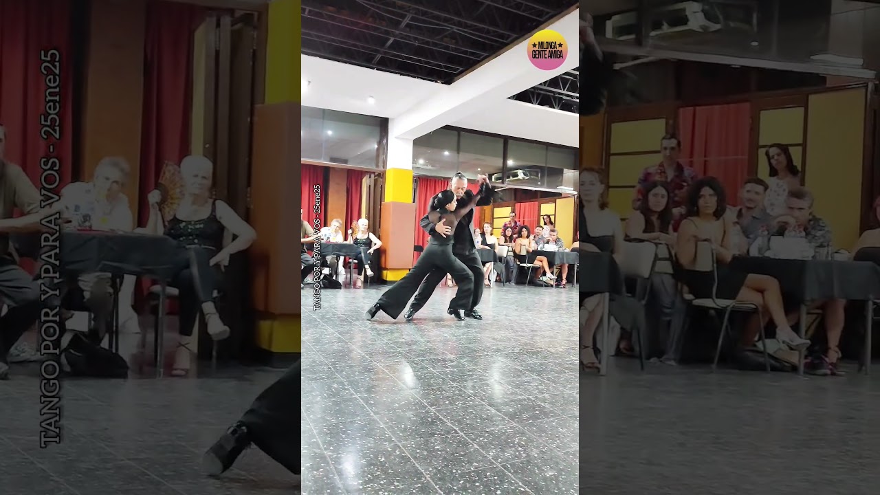 Video thumbnail for Canaro en París (Canaro) Mariana Flores y Eduardo Cappussi. Milonga Gente Amiga 25ene25 shot