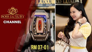 Chị Ông Địa “chốt đơn” đồng hồ Richard Mille 8 tỷ đồng tại Boss Luxury