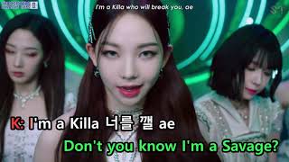 Download lagu [KARAOKE/ENG] aespa - Savage mp3