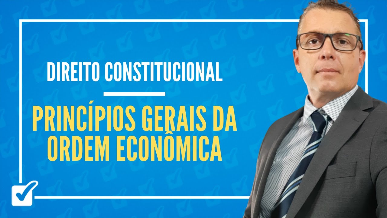 13.01. Aula de Princípios gerais da ordem econômica (Direito Constitucional)