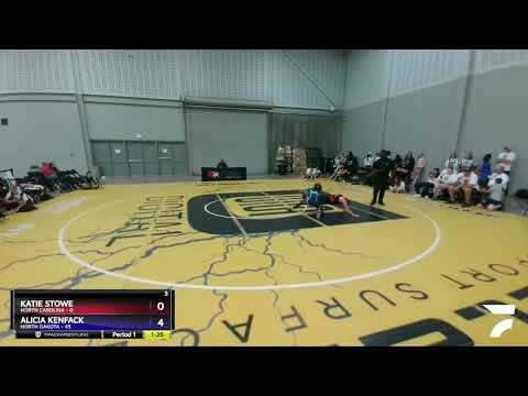 105 Lbs Round 1 (4 Team) - Katie Stowe, North Carolina Vs Alicia Kenfack, North Dakota 2dae