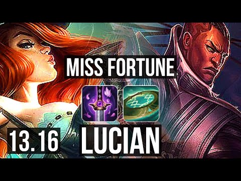MF & Karma vs LUCIAN & Nami (ADC) | 3.6M mastery, 1600+ games, 6/1/3 | EUW Master | 13.16