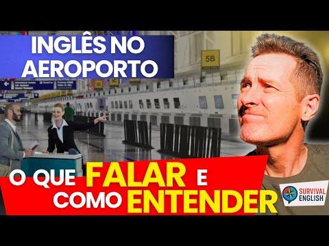 Como PERGUNTAR? Como ENTENDER? Inglês sem ser fluente! O básico que todos devem saber!  ✈️