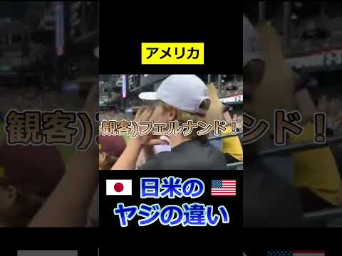 プロ野球 日米のヤジの違い
