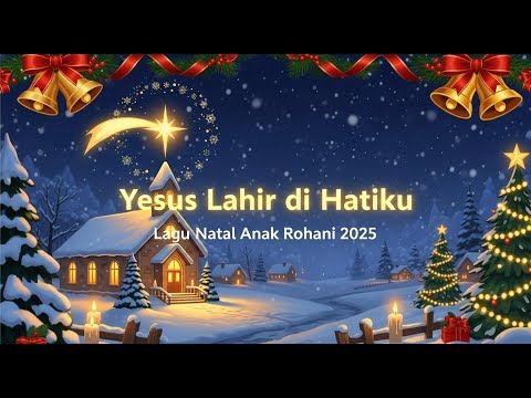 Yesus Lahir di Hatiku | Lagu Natal Anak-anak Rohani | Lagu Natal Terbaru 2025