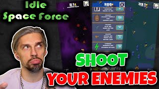 Space Clicker with a lot of Potential - Idle Space Force // Review of Idle and Incremental Games