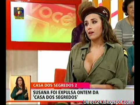 Susana da Casa dos Segredos no Voce na TV  parte 1