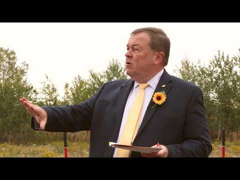 Groundbreaking Ceremony for Connexus Energy's Sunflower I project