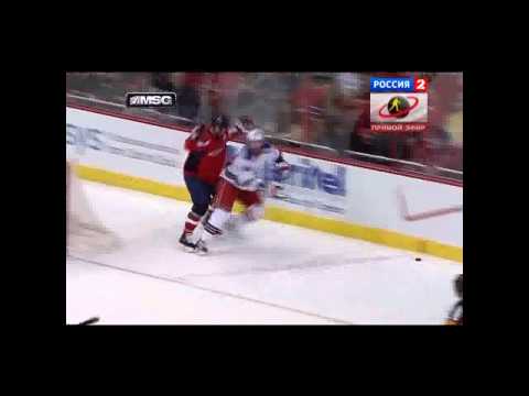 3:2 Goal John Carlson (Rangers & Capitals) NHL,  November 25, 2011