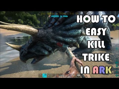 How to Easy Kill Trike in ARK