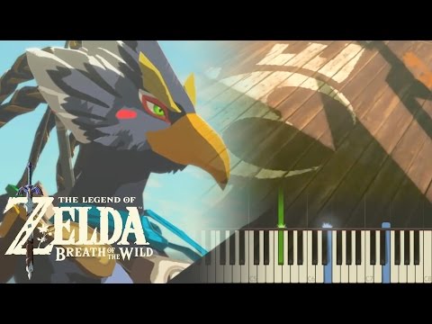 The Legend of Zelda: Breath of the Wild - Rito Village - Piano (Synthesia) Video