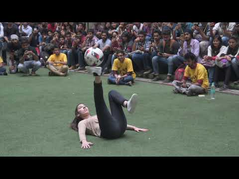 Lisa Zimouche | World Panna Female Champion | Freestyle Skills at Pillai's Alegria 2017