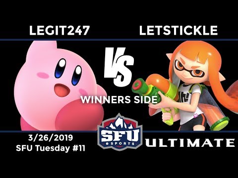 SFU Ultimate #11: WR3 - Legit247 (Kirby) vs LetsTickle (Inkling)