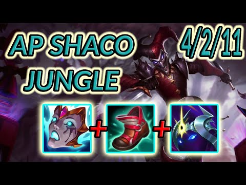 FULL GAMEPLAY AP SHACO JUGNLE S14 - Boxes are broken