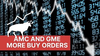 GME and AMC down while there were more buy orders than sell orders