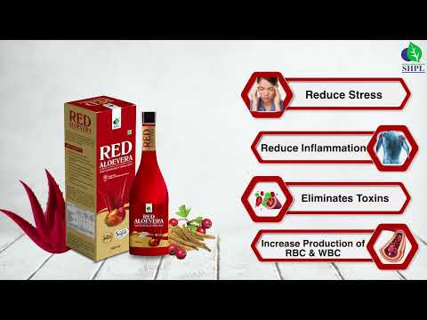 Red Aloe Vera Juice