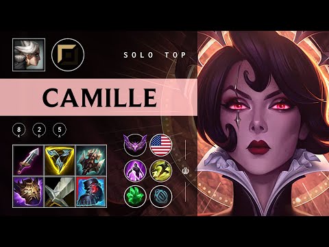 Camille Top vs Zac - NA Master Patch 25.24
