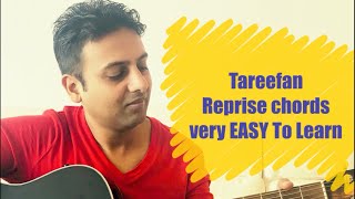Tareefan Reprise Guitar Chords Lesson Fingerstyle (Veere di Wedding) | Lisa Mishra | Punit