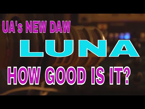 UNIVERSAL AUDIO'S - LUNA   acoustic test and software overview