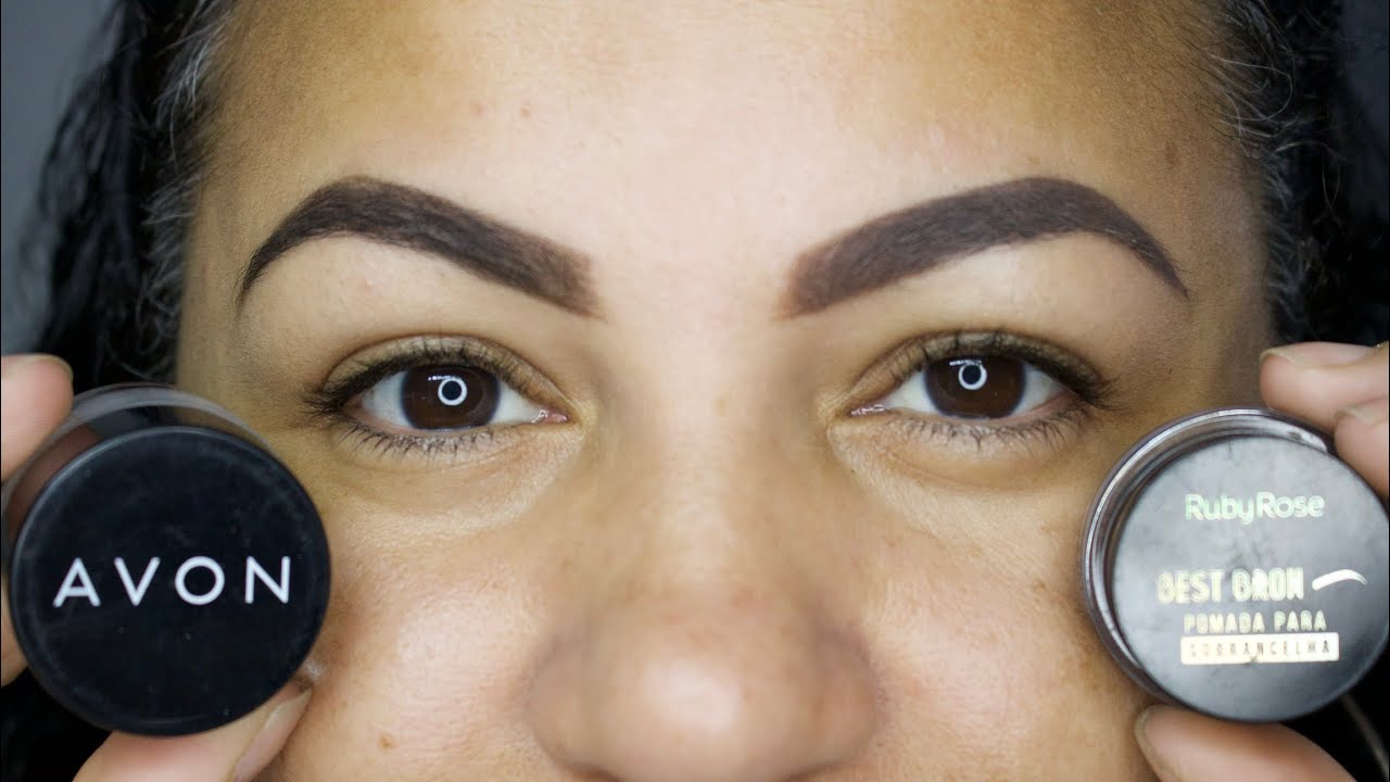 COMPARAÇÃO Avon vs Ruby Rose | Qual a melhor pasta para sobrancelhas
