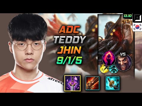 Jhin Adc Build Teddy Youmuu's Ghostblade Dark Harvest - LOL KR Challenger Patch 13.10