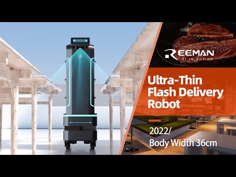 Flash delivery robot--can deliver food in narrow spaces