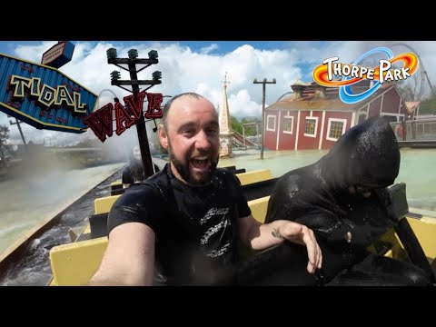 Tidal Wave, Thorpe Park, UK. Full Ride POV