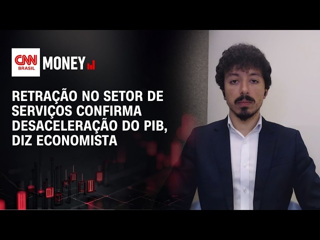 Retração no setor de serviços confirma desaceleração do PIB, diz economista | ABERTURA DE MERCADO