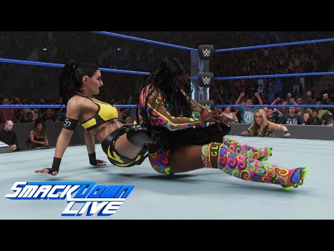 WWE 2K19 Smackdown Live Naomi vs Sonya Deville: January 15, 2019