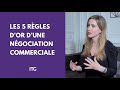 Les 5 règles d'or d'une négociation commerciale