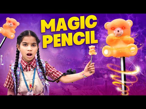 Magic pencil video ||rider mallesh new video || childrens comedy videos ||janaవి videos ||magicpenci