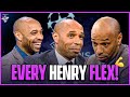 When Henry talks, the world listens! 👑 | EVERY Thierry Henry on-screen flex! 💪