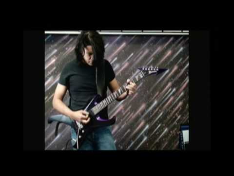 Tony Montana Plays The Ed Roman Abstract Lobotomizer Guitar