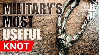 How to Tie the Military's MOST USEFUL KNOT (the BOWLINE)