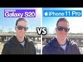 Galaxy S20 vs iPhone 11 Pro! Camera Test Comparison Galaxy S20 vs iPhone 11 Pro! Camera Test Comparison