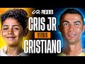 Cristiano Jr Vs Cristiano Ronaldo Who Did It Better