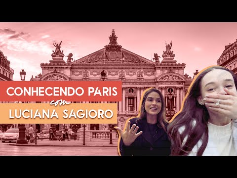 "Turistando" com Lu Sagioro em Paris!