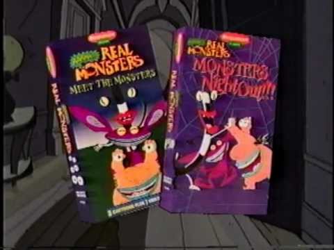 Aaahh!!! Real Monsters VHS Ad