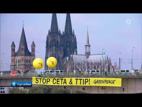 Die CETA-Demos am 17.9.2016 in der Tagesschau, 20 Uhr