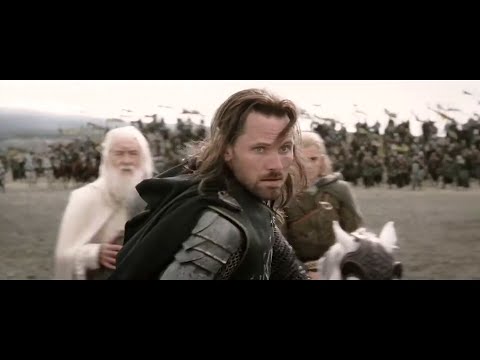 Aragorn's Speech At The Black Gate | LOTR - The Return of the King (2003)