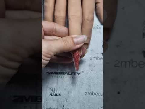 Acryl Pro Gel Micro Reflective Glitter Red - HEMA Mentes Akrilzselé