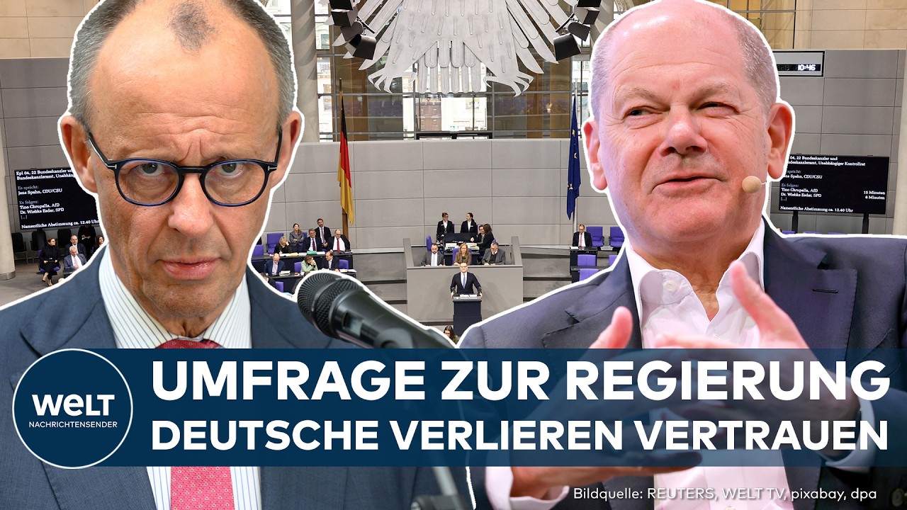 DEUTSCHLAND: Regierung im Zoff-Modus? Deutsche verlieren Vertrauen